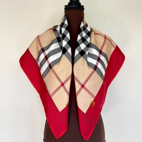 Burberry Silk Scarf - Picture 4 of 13